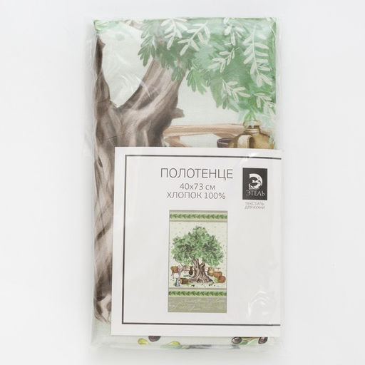 Полотенце Этель Olivia 40х73 см, 100% хлопок, саржа 190 гр/м2  фото 6