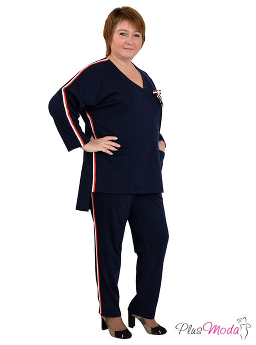 Туника Модель №376 размеры 44-80 - Plusmoda фото 4