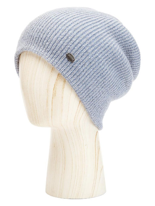 Шапка жен. кид-мох+альп+шерсть LB-N88037A denim blue - Labbra фото 9