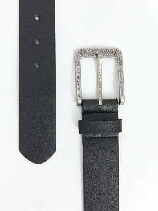 Deri G?r?n?ml? Erkek Kemer