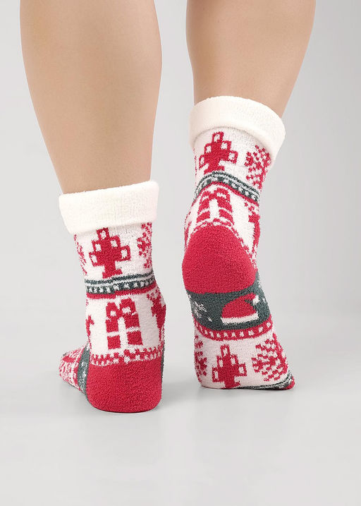 (CLE) Д927Т носки жен. НГ травка (ЧЗ)