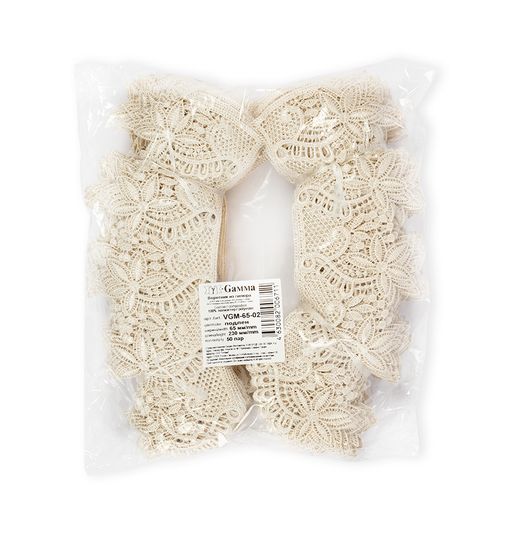 Gamma воротник 65 мм VGM-65-02 в пакете 50 пар Турция под лен