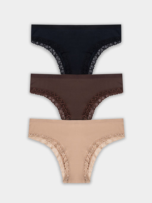 ТРУСЫ ЖЕНСКИЕ (3ШТ.) - Mark formelle фото 9