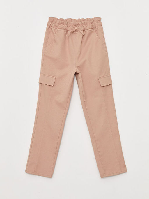 Beli Lastikli Basic Gabardin K?z ?ocuk Pantolon