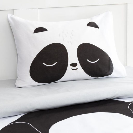 Постельное белье Этель 1,5 сп Панда 143х215 см, 150х214 см, 50х70 см -1 шт  фото 2