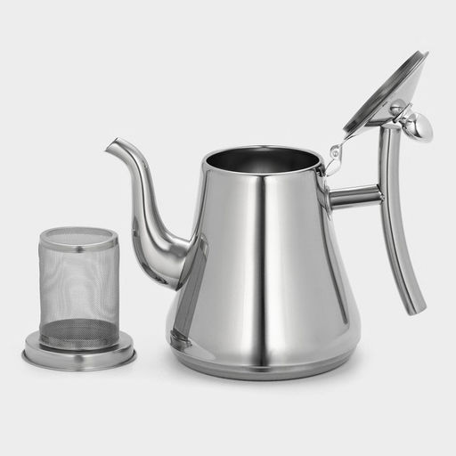 Чайник заварочный стали «Жуан», 1.4 л, нержавеющая сталь, металлическое сито