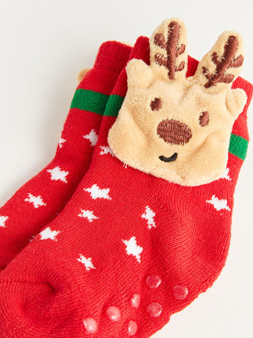 Y?lba?? Temal? Oyuncakl? Erkek Bebek Ev ?orab? - Waikiki фото 3