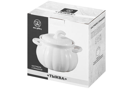 Кастрюля 1,8 л 22,5*19*16 см "Тыква" с крышкой