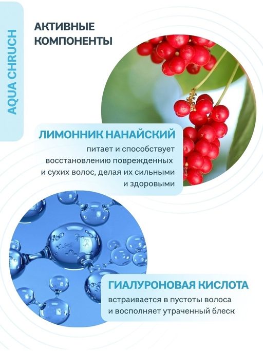 Кондиционер для волос Увлажняющий, 250 мл / Natura Siberica / ICE Professional / Home / Aqua Cruch /  фото 2