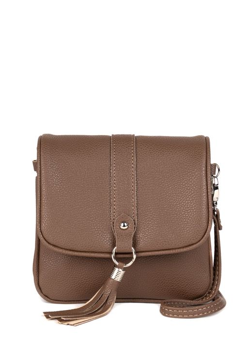 Сумка Модель №1438 | кожзам | гладкий | коричневый | Р900-9 | 30374