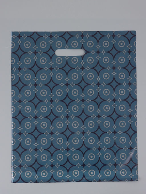 Цена за 50 шт. Пакет "Гармония форм", полиэтиленовый с вырубной ручкой, 38 х 45 + 3 см, 50 мкм