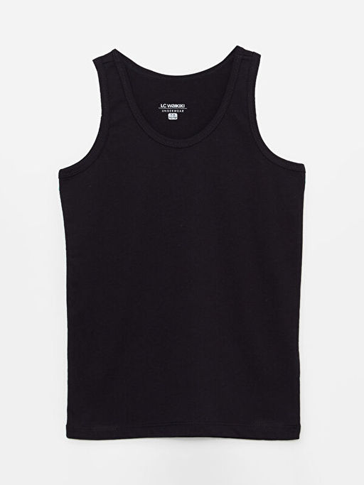 Bisiklet Yaka Pamuklu Erkek ?ocuk Atlet 2li - Waikiki фото 2