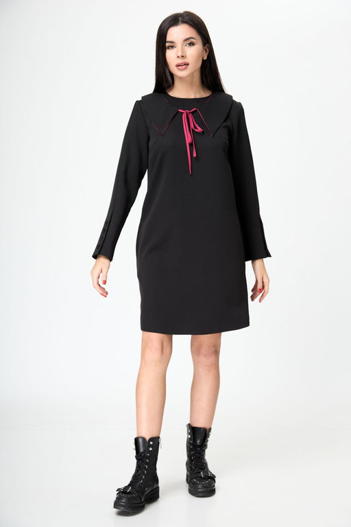 Платье ANELLI 1184 черный  фото 2