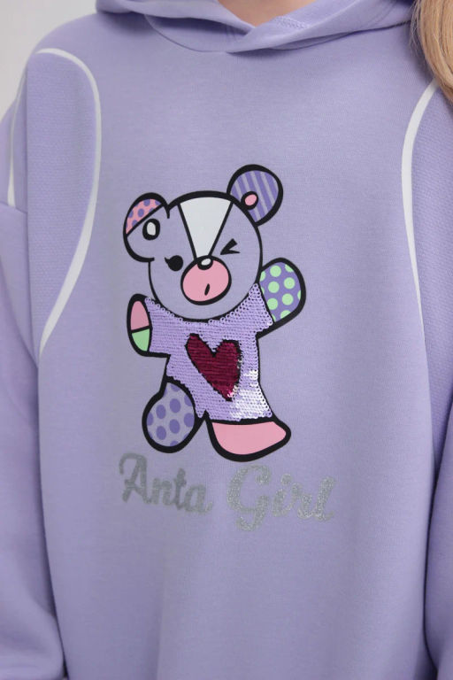 Худи Сиреневый - Anta sport фото 8