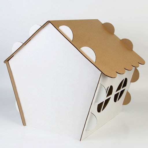 Домик с когтеточкой, 45×41×45.5 см