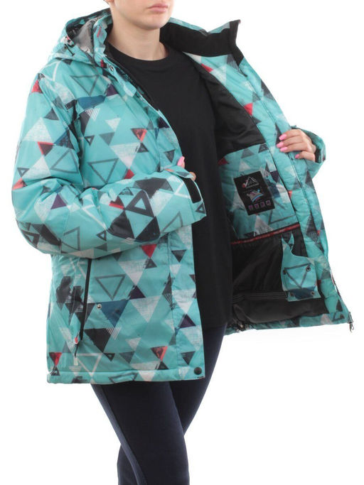 W1606-1 TURQUOISE Куртка горнолыжная женская ERUITOR (100 гр. холлофайбера) УЦЕНКА