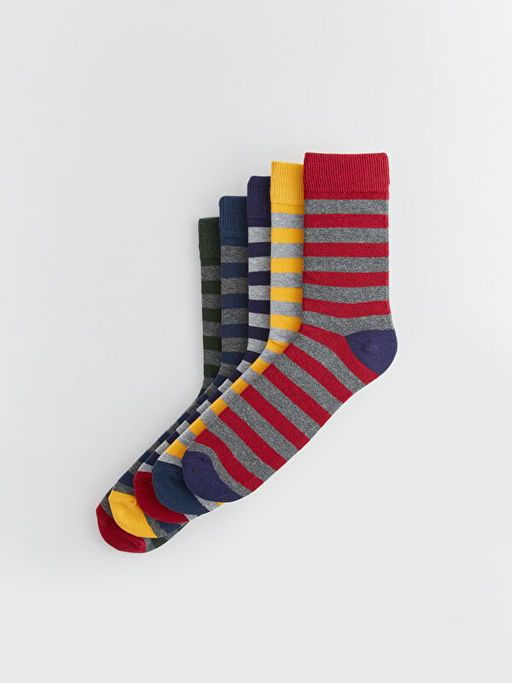 ?izgili Erkek Soket ?orap 5li - Waikiki фото 2