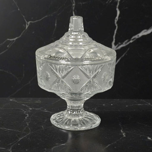 BEST GOLD Ваза для конфет с крышкой 12,5см, 480мл арт. 404/30270404