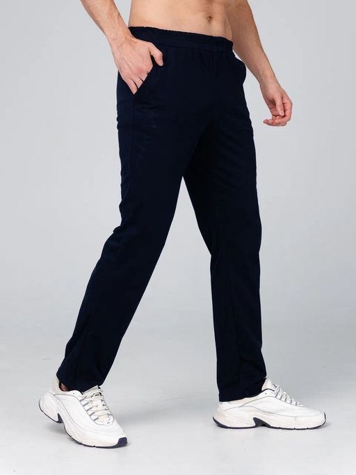 Брюки мужские кулирка (темно синий) - Lena basco фото 6