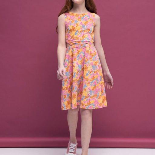 PELICAN, платье для девочек, Персиковый  фото 2