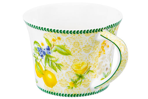 Чайн. наб. 12 пр. 270 мл Лимоны, NEW BONE CHINA - Elan gallery фото 6