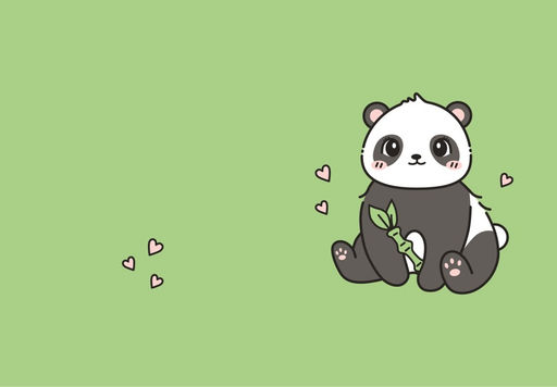 Обложка для паспорта Аниме Panda, плотность 560 мкм