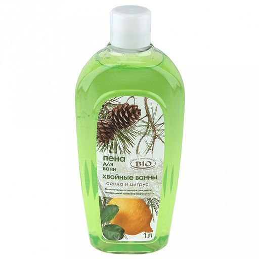 Пена для ванн Хвойные ванны 1л, сосна и цитрус (Россия) - Домашняя мода фото 2