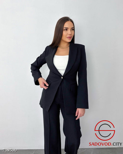 Брючный костюм классический для женщин - Bruno фото 4