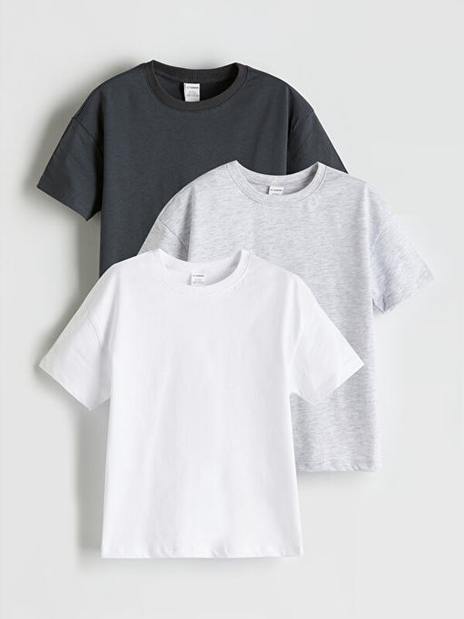 Bisiklet Yaka Erkek ?ocuk Ti??rt 3l?