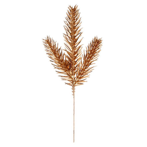 Ветка декоративная новогодняя, набор 2 шт., размер 1 шт. — 17×7 см