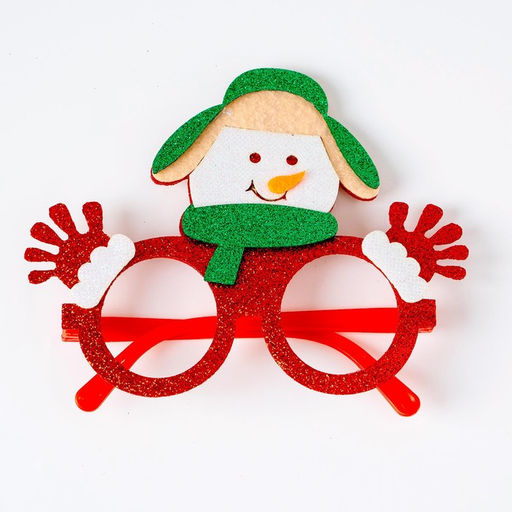 Очки карнавальные новогодние «Снеговик»
