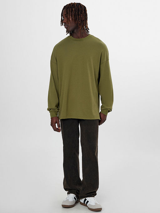 Свитшот мужской зеленый - Mark formelle фото 3