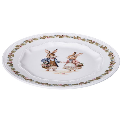 ТАРЕЛКА ЗАКУСОЧНАЯ LEFARD RABBITS FAMILY 20,5 СМ  фото 3