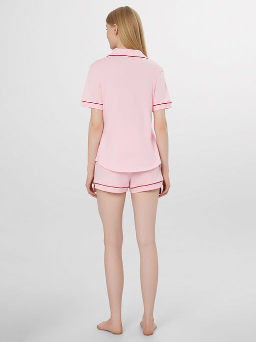 Комплект домашний женский розовый