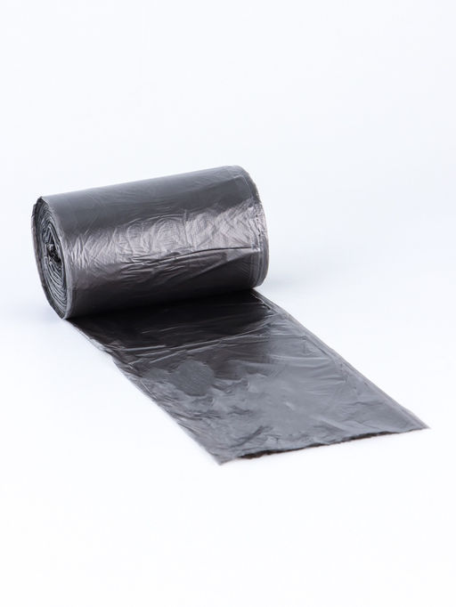 Мешки для мусора в рулоне 60 л, черные, ПНД, 9 мкм, 100 шт