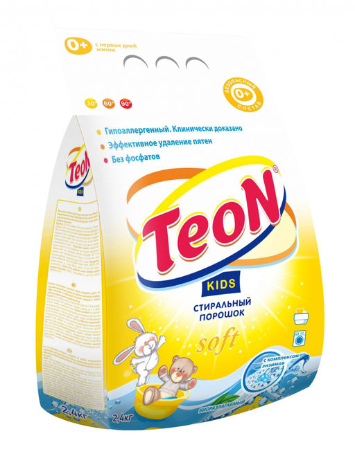 Стиральный порошок 2,4кг. Teon Kids п/э арт.863
