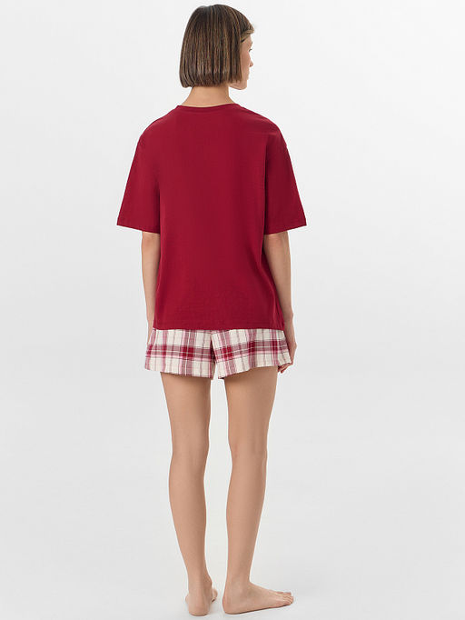 Комплект домашний женский с надписью Its never too late for fun - Mark formelle фото 2