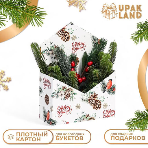 Конверт для подарка Волшебного Нового года, 18?24?7 см