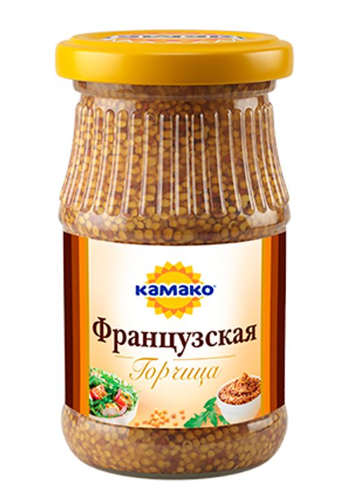 "Камако" Горчица Французская (160 гр.) Ст/банка
