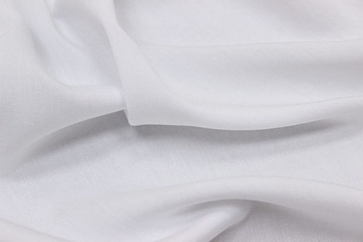 Штапель цв.Белая дымка, ш.1.45м, вискоза-100%, 110гр/м.кв - Купава фото 6
