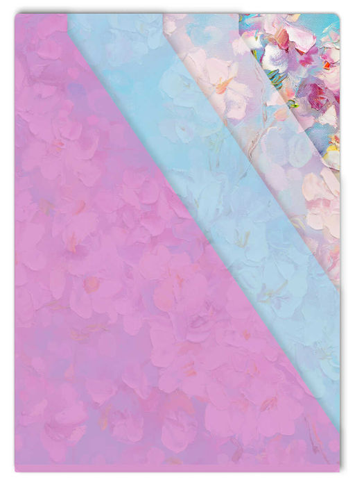 Цена за 2 шт. Папка-уголок для документов пластиковая арт. 65855/ 12 ЦВЕТЫ