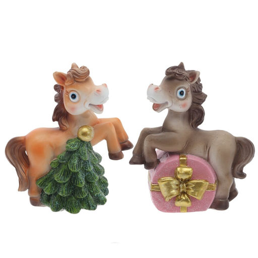 Копилка "Лошадка", L9 W5,5 H10,5 см, 2в.