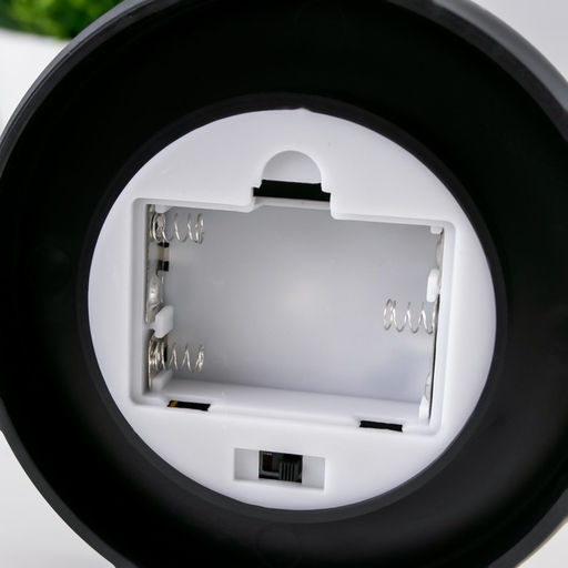 Фигурка светящаяся колба RISALUX Счастливый день, LED-ночник, от батареек 3?ААА, 11?11?21.5 см