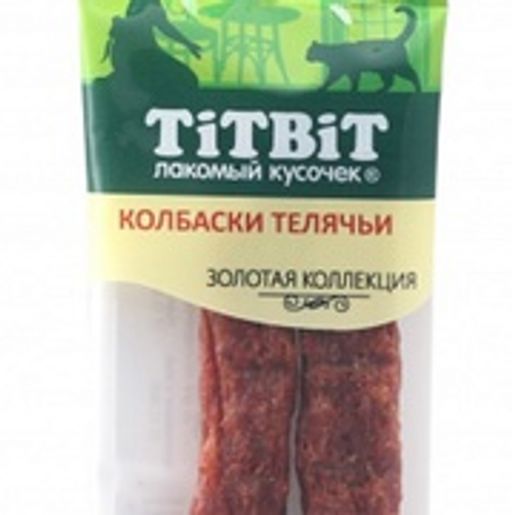 Титбит Колбаски Телячьи для кошек Золотая коллекция 1/28 4690538021699 - Titbit фото 2
