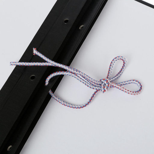 Папка Выпускная квалификационная работа на степень бакалавра бумвинил, гребешки/сутаж, без бумаги, цвет чёрный, (вместимость до 150 листов) - Calligrata фото 4