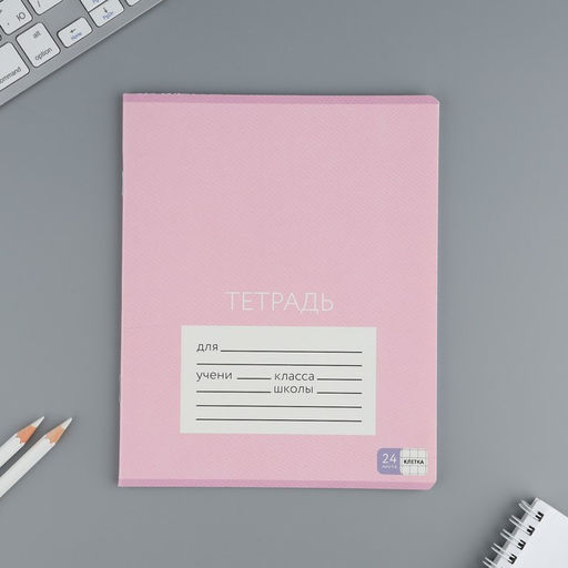 Тетрадь 24 листов в клетку Цветные обложки, обложка мелованный картон, 5 видов МИКС - Artfox study фото 7