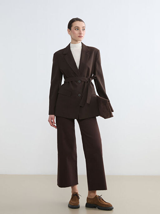 Beli Ku?akl? Kad?n Blazer Ceket