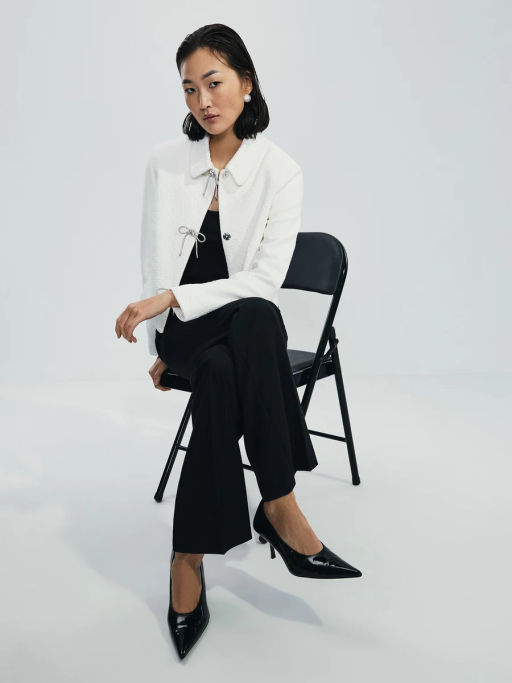 Жакет из хлопка с бантами / Zarina