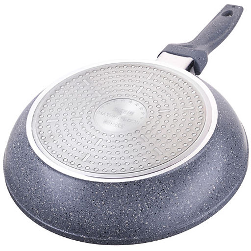 25697 Сковорода 24см гранит/покр. мрам/кр MB (х6) - Mayer&boch фото 2