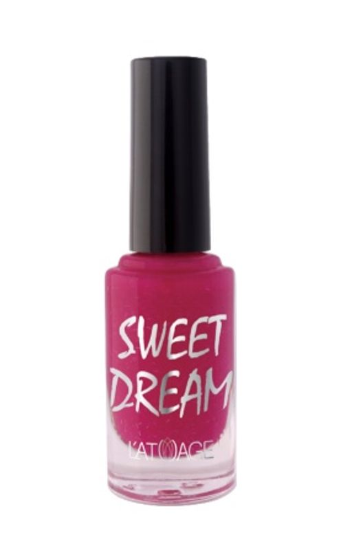 Latuage Лак для ногтей SWEET DREAM тон 506 бордовый перламутровый песок 9мл